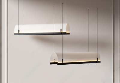 现代吊灯3D模型下载